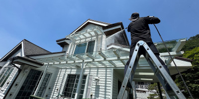 분당 단독주택 외벽청소 작업 후기!